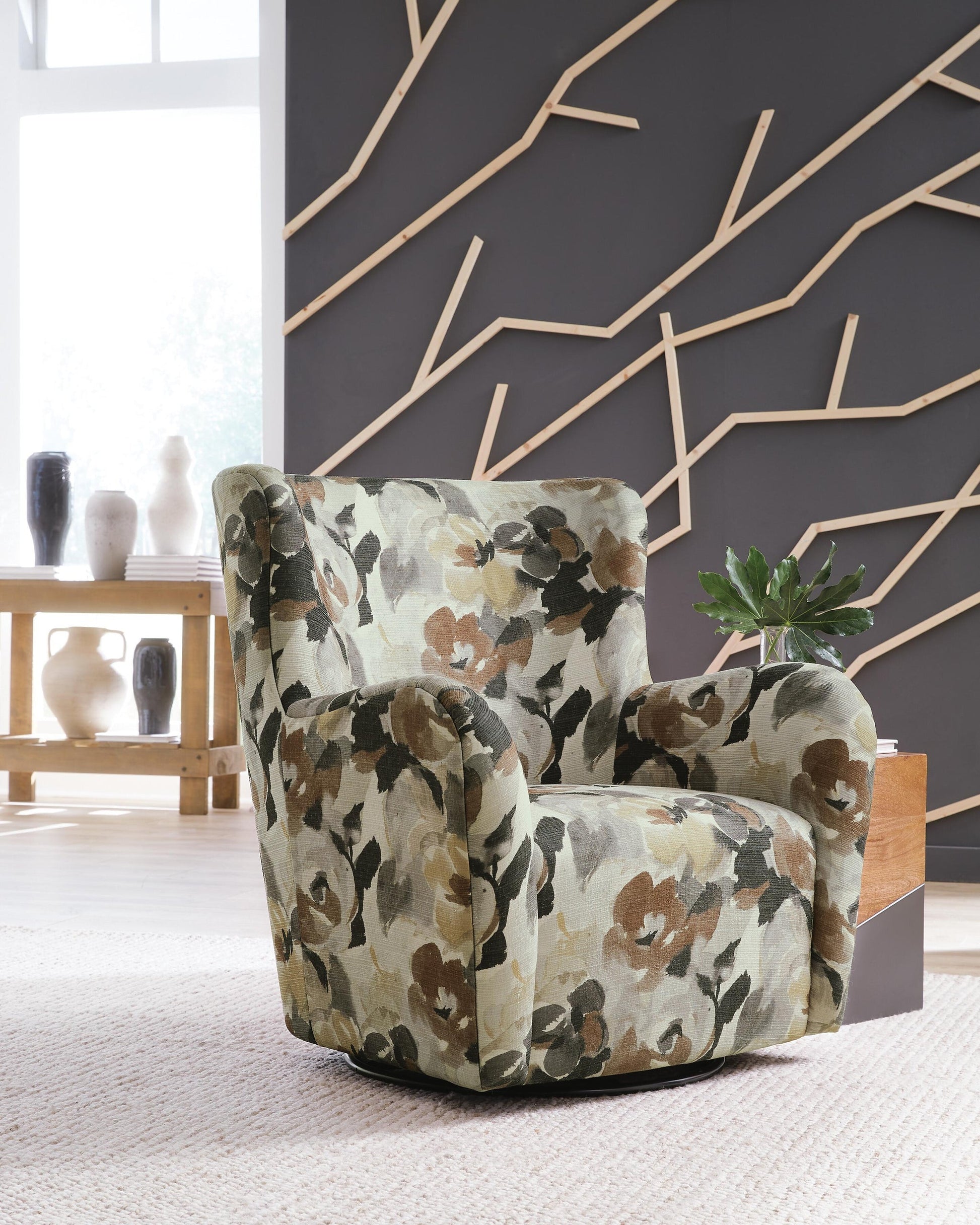 Rowenburg Swivel Glider Accent Chair Signature Design by Ashley®