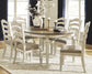 Realyn Dining Table and 6 Chairs Signature Design by Ashley®