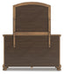 Vandenmore  Panel Bed With Mirrored Dresser And Nightstand Signature Design by Ashley®