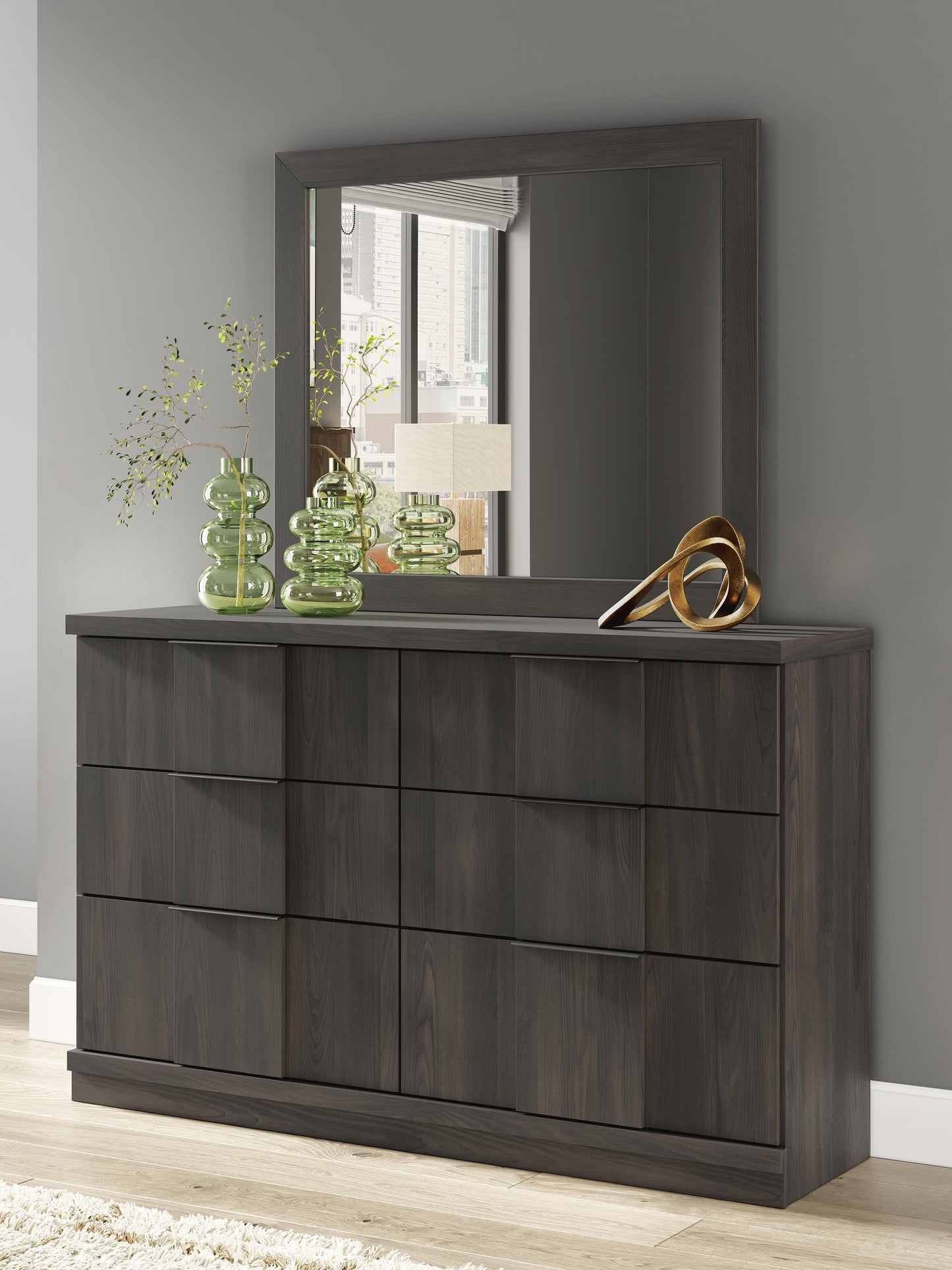 Shaehartin Dresser and Mirror Signature Design by Ashley®