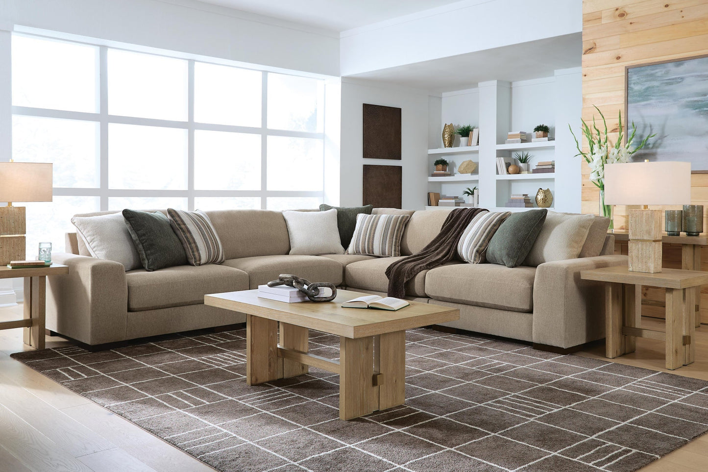 Linenhause 5-Piece Sectional Benchcraft®