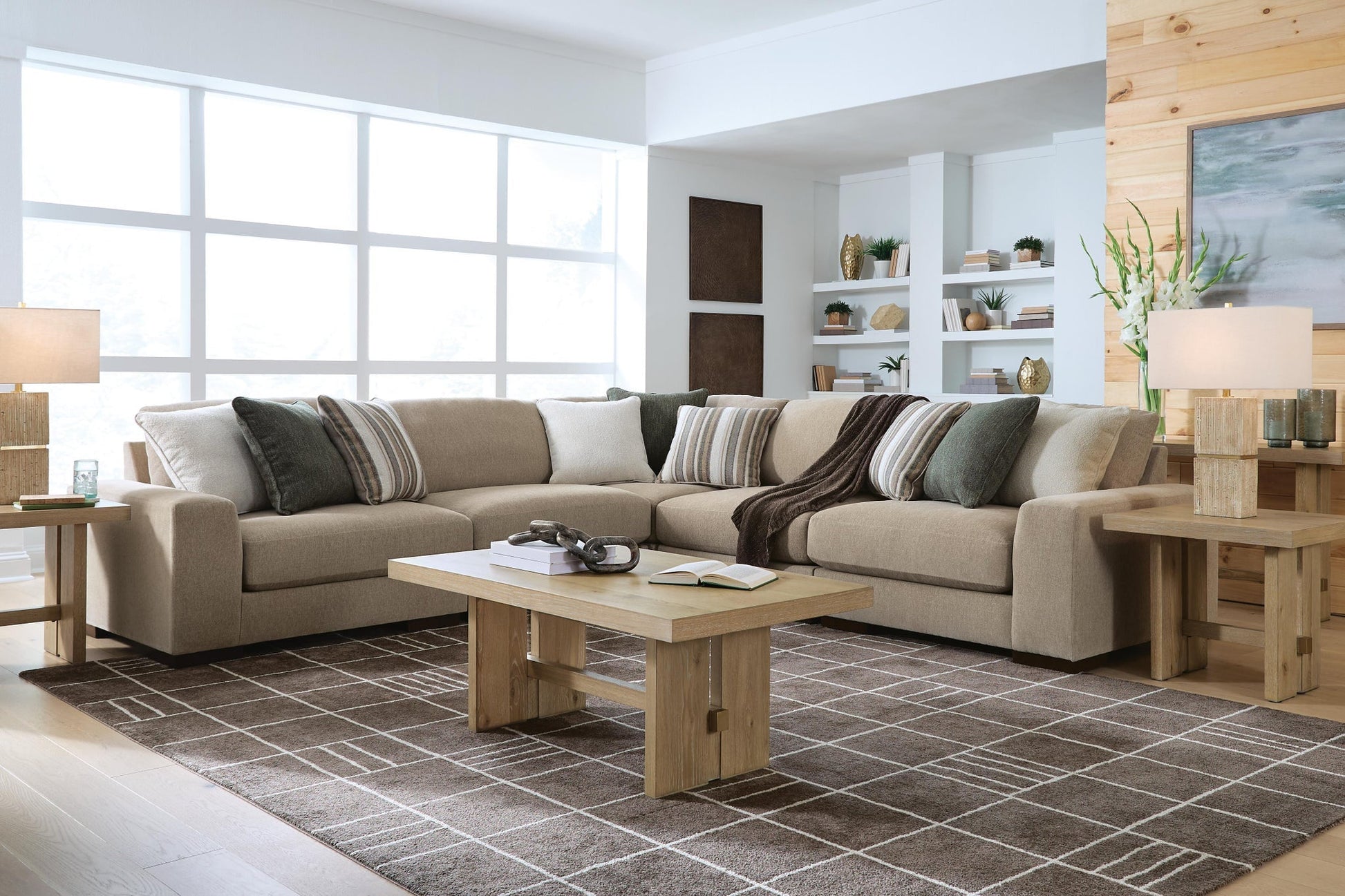 Linenhause 5-Piece Sectional Benchcraft®