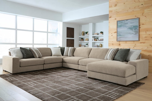 Linenhause 6-Piece Sectional with Chaise Benchcraft®