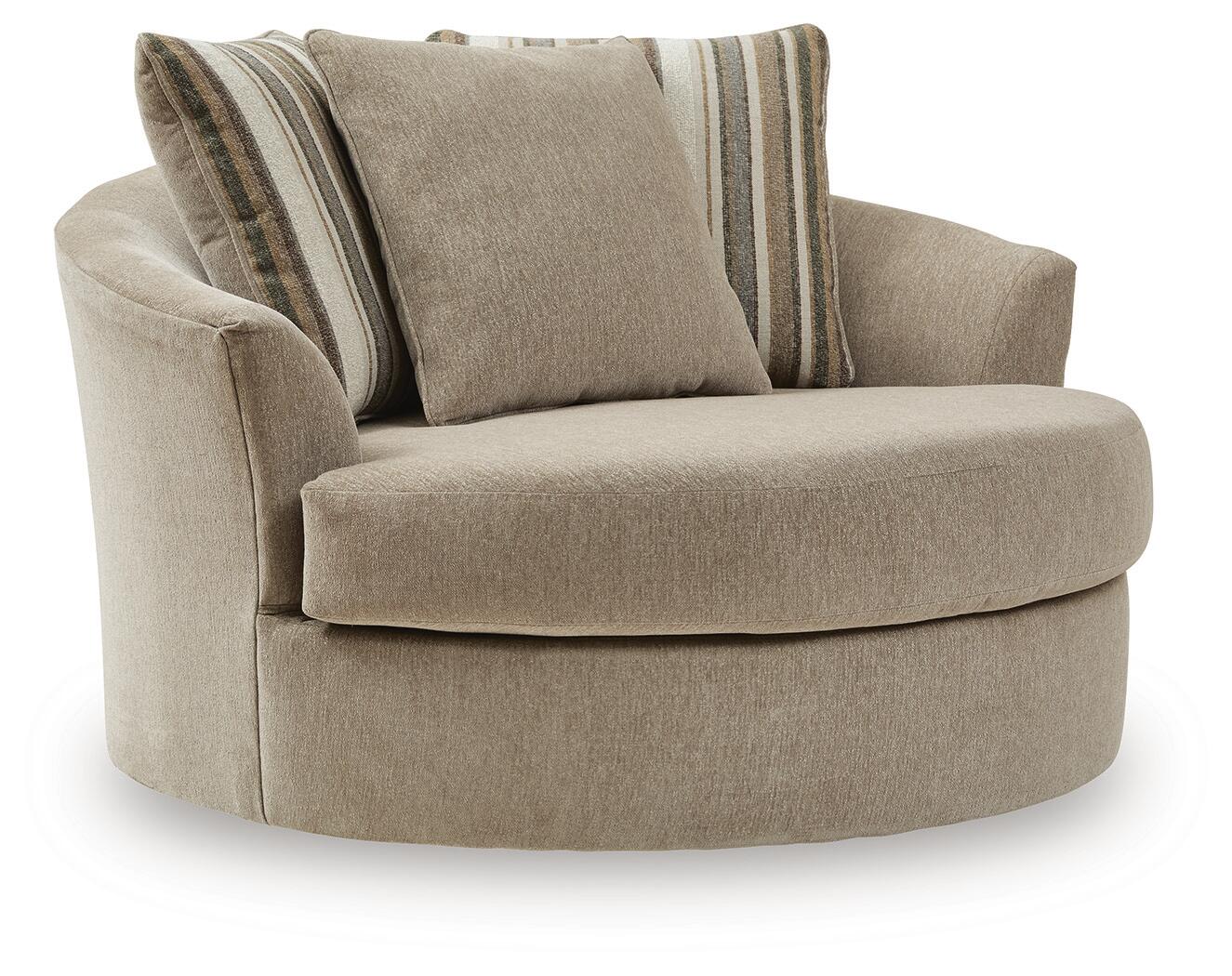Linenhause Oversized Swivel Accent Chair Benchcraft®