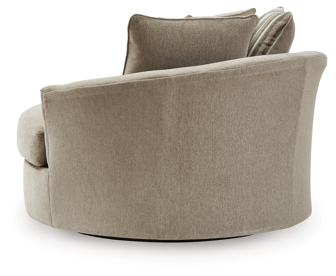Linenhause Oversized Swivel Accent Chair Benchcraft®