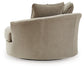 Linenhause Oversized Swivel Accent Chair Benchcraft®