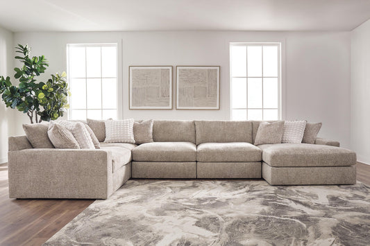 Nexora-Court 5-Piece Sectional with Chaise Signature Design by Ashley®