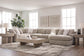 Nexora-Court 5-Piece Sectional with Chaise Signature Design by Ashley®