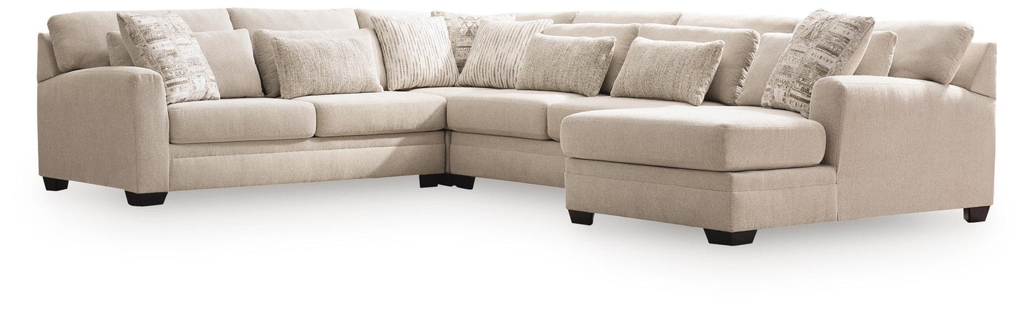 Mandi Point 4-Piece Sectional with Chaise Benchcraft®