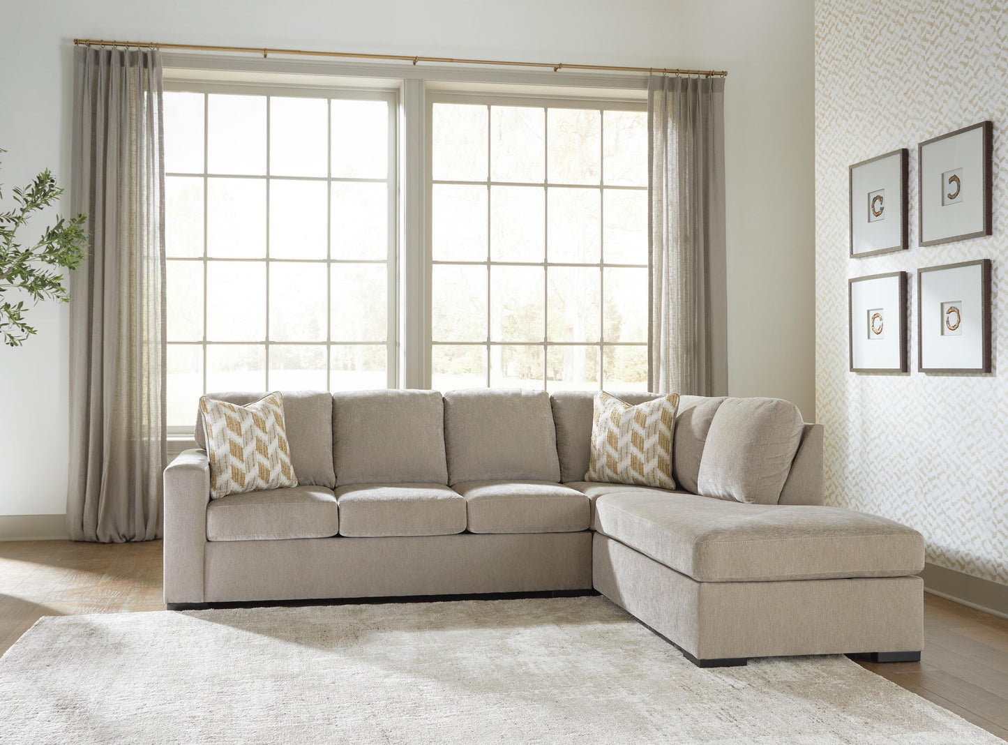 Bridgepoint 2-Piece Sectional with Chaise Signature Design by Ashley®
