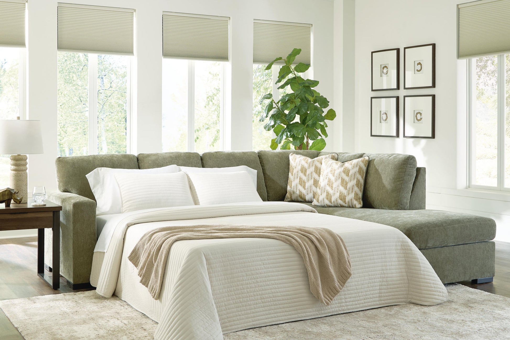 Bridgepoint 2-Piece Sleeper Sectional with Chaise Signature Design by Ashley®