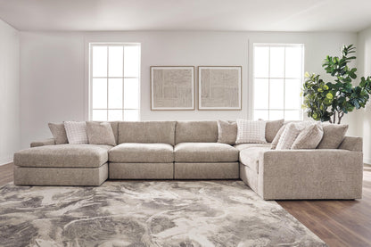 Nexora-Court 5-Piece Sectional with Chaise Signature Design by Ashley®