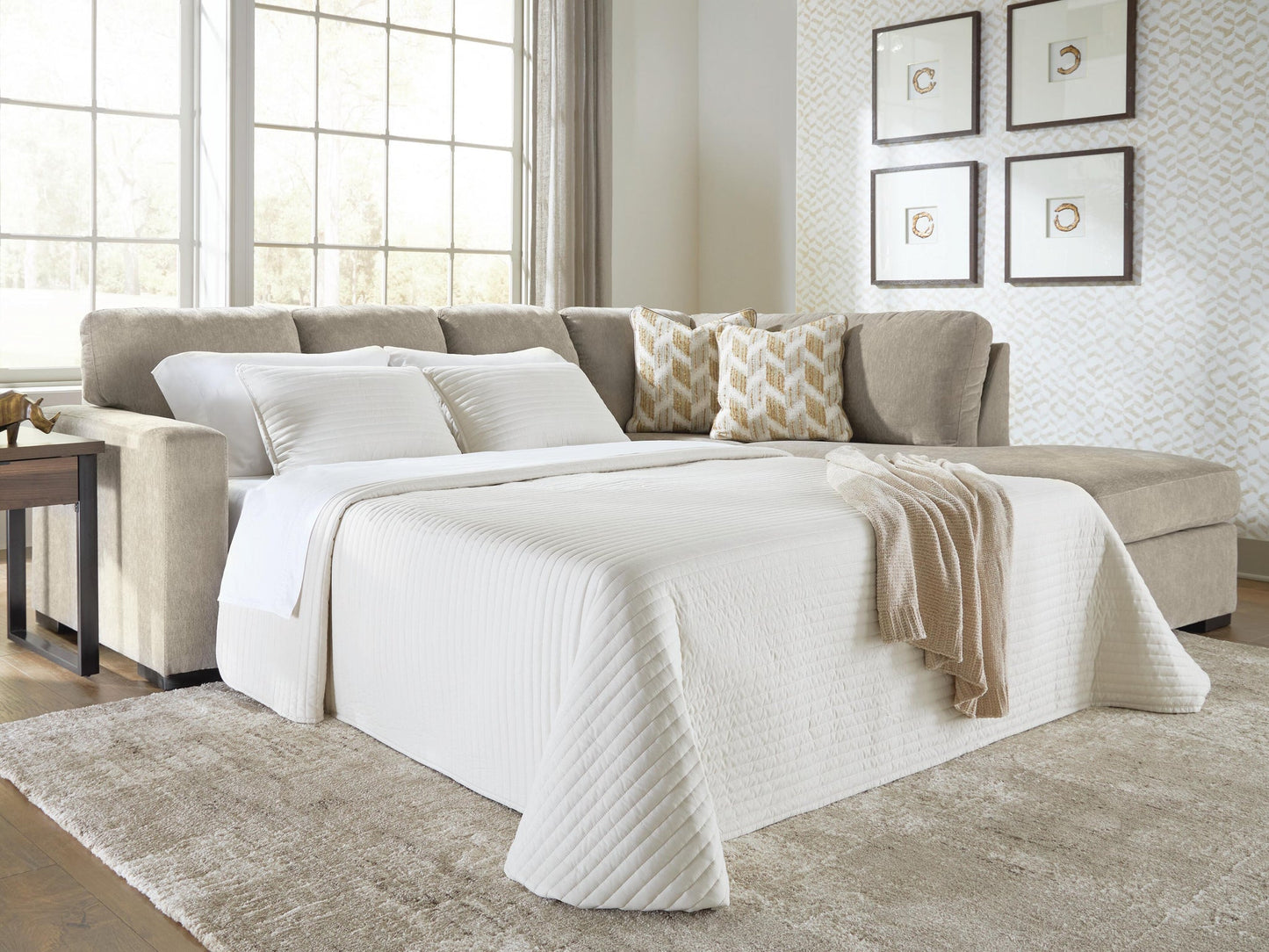 Bridgepoint 2-Piece Sleeper Sectional with Chaise Signature Design by Ashley®