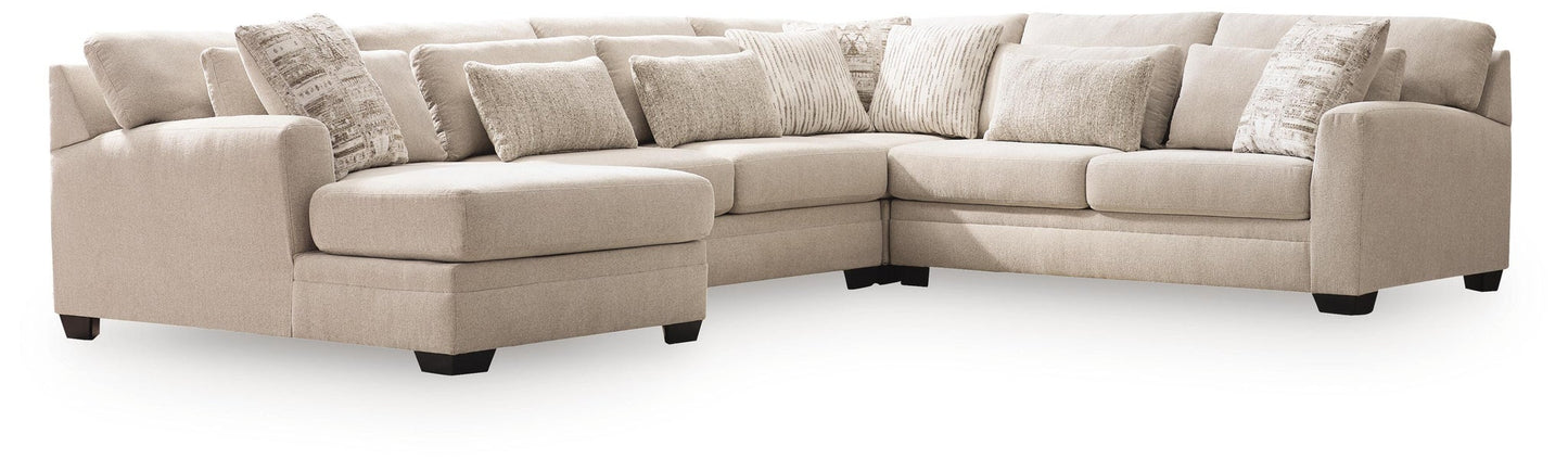 Mandi Point 4-Piece Sectional with Chaise Benchcraft®