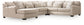 Mandi Point 4-Piece Sectional with Chaise Benchcraft®