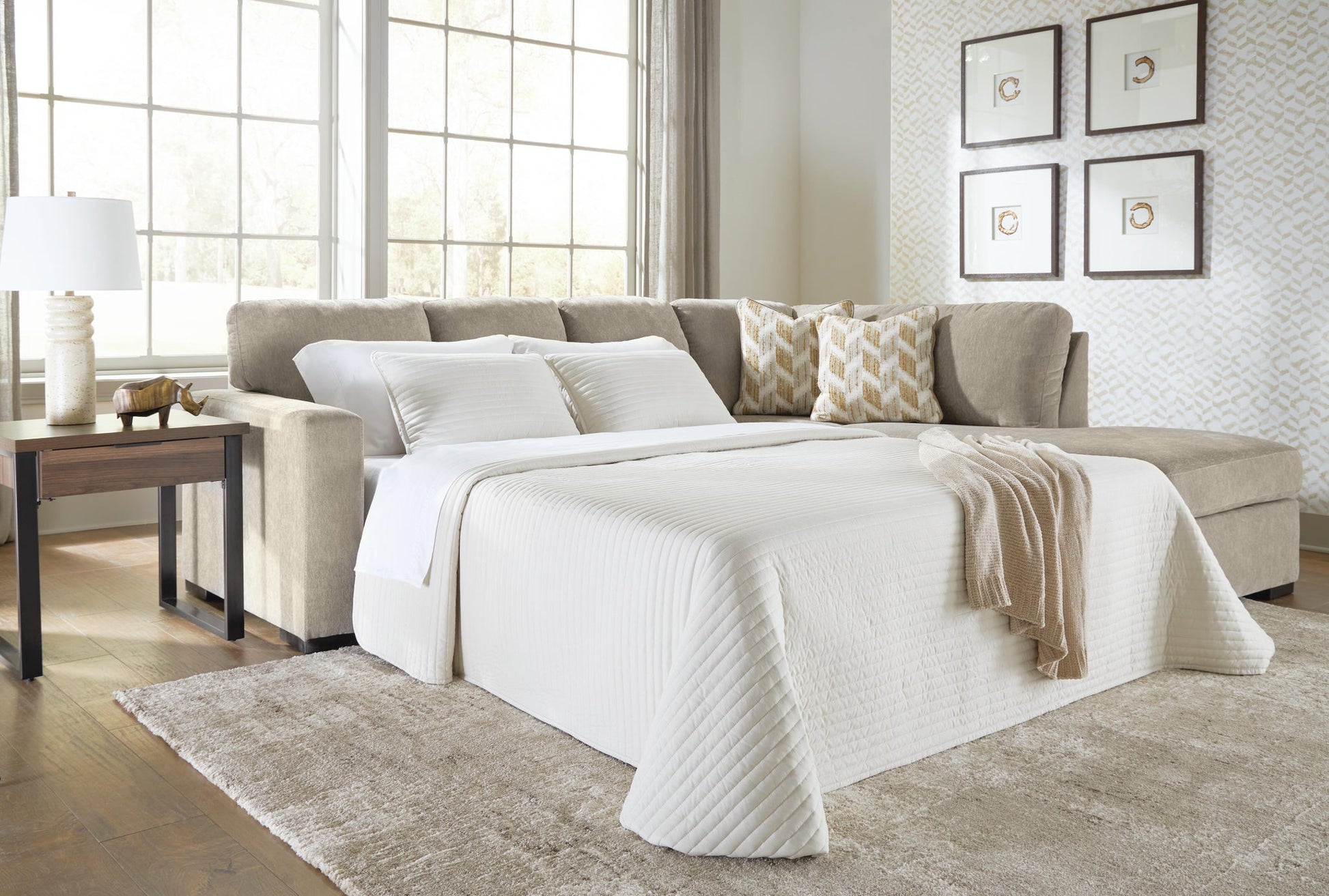 Bridgepoint 2-Piece Sleeper Sectional with Chaise Signature Design by Ashley®