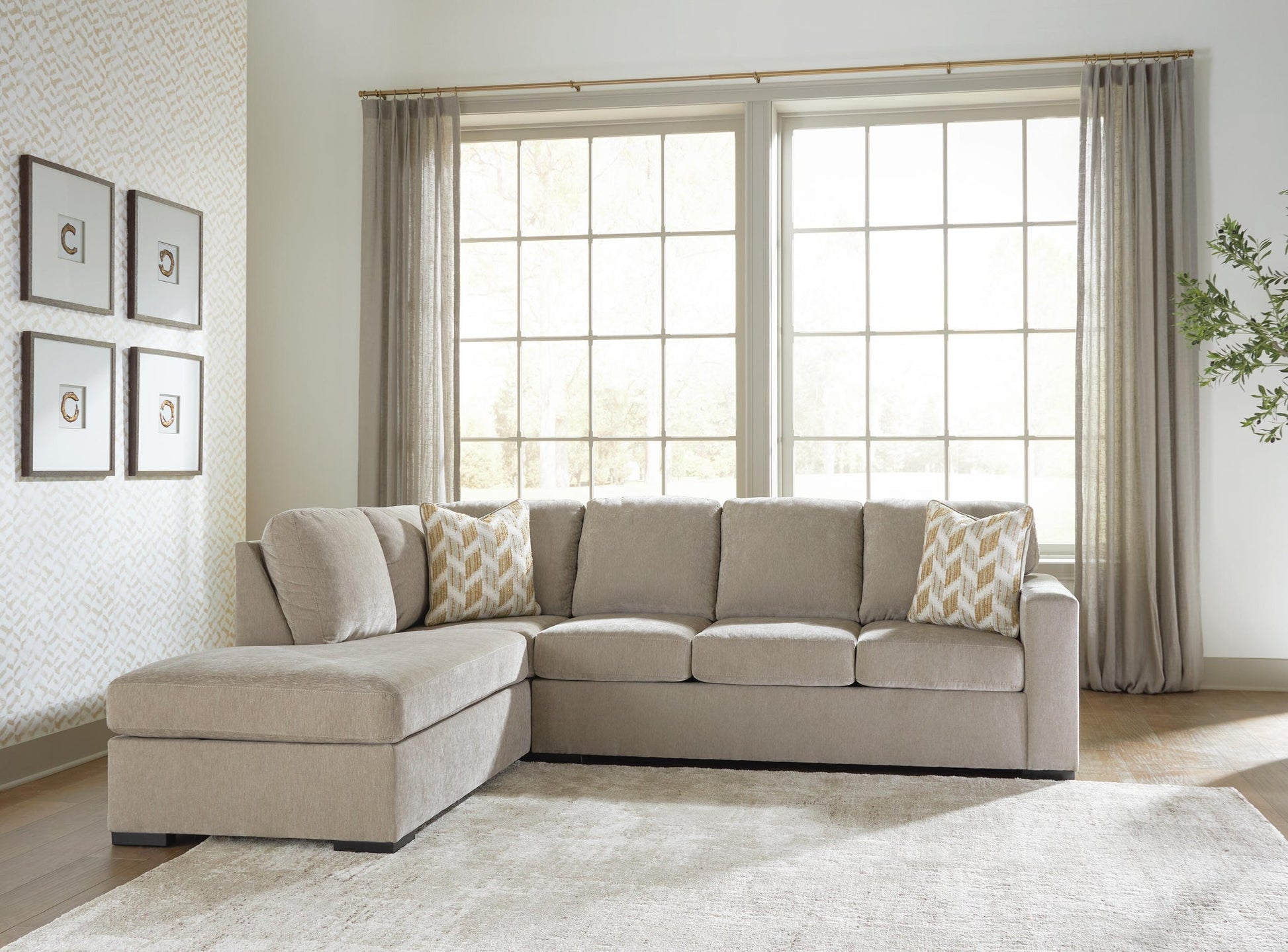 Bridgepoint 2-Piece Sectional with Chaise Signature Design by Ashley®