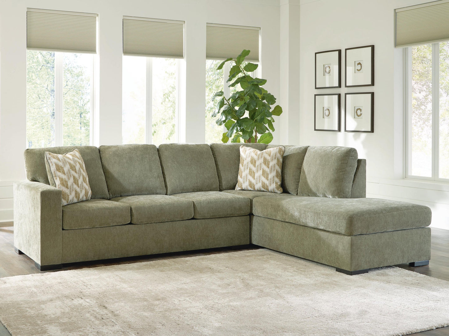 Bridgepoint 2-Piece Sectional with Chaise Signature Design by Ashley®