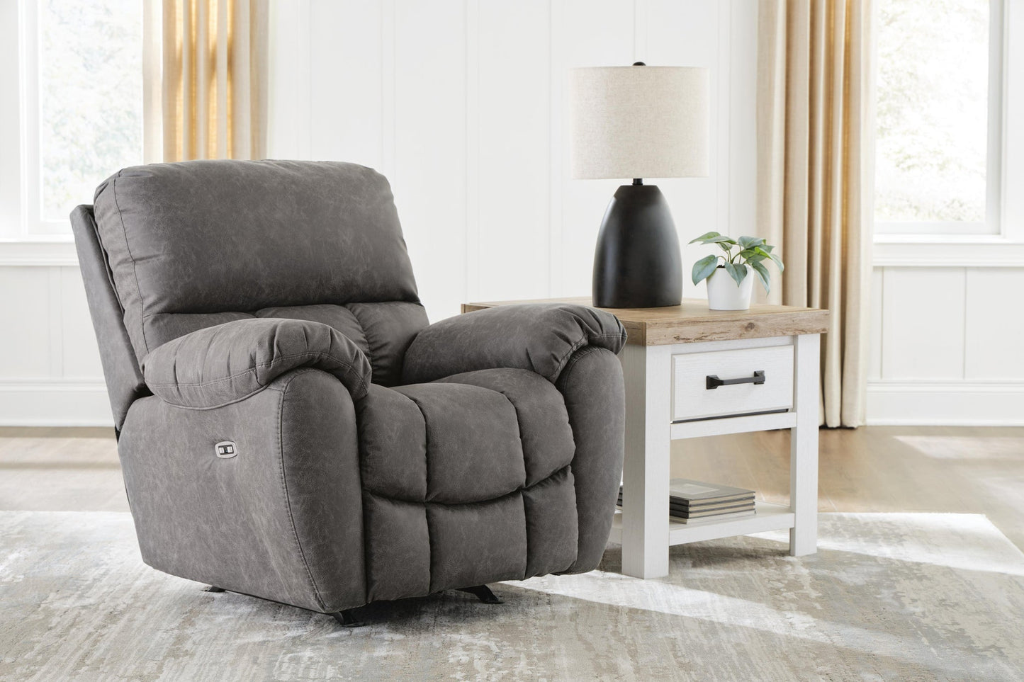 Bakerstein PWR Rocker REC/ADJ Headrest Signature Design by Ashley®