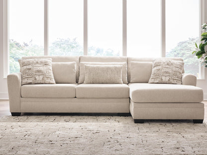 Mandi Point 2-Piece Sectional Sofa Chaise Benchcraft®