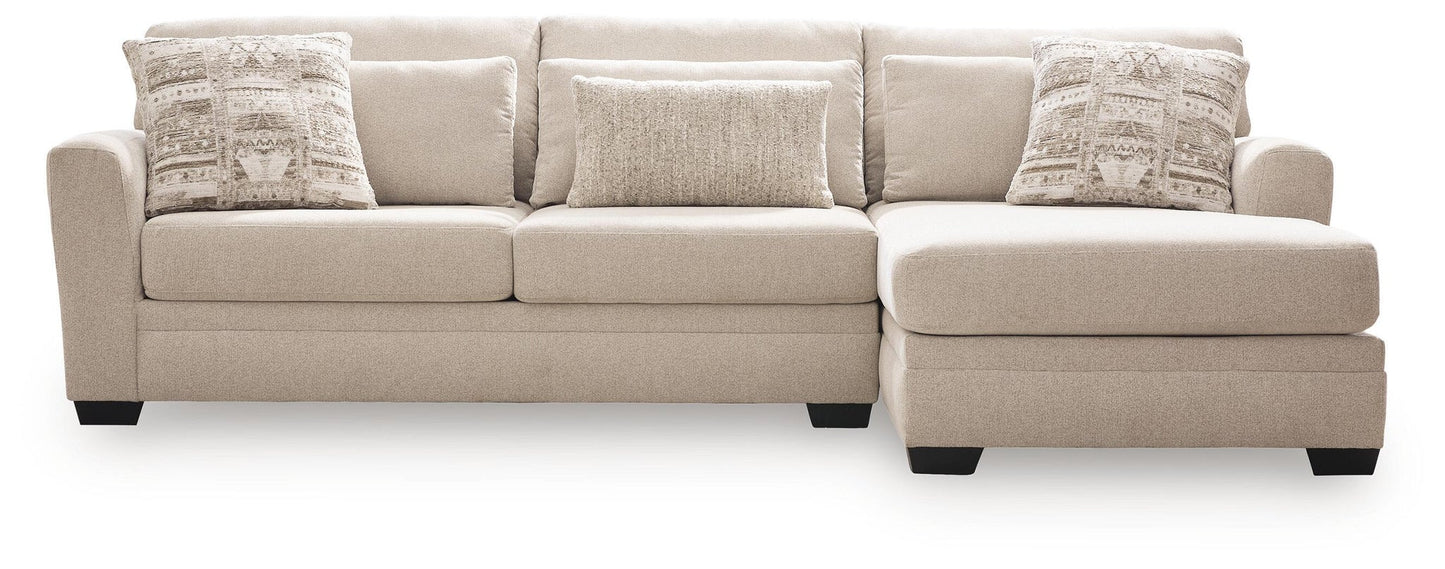 Mandi Point 2-Piece Sectional Sofa Chaise Benchcraft®