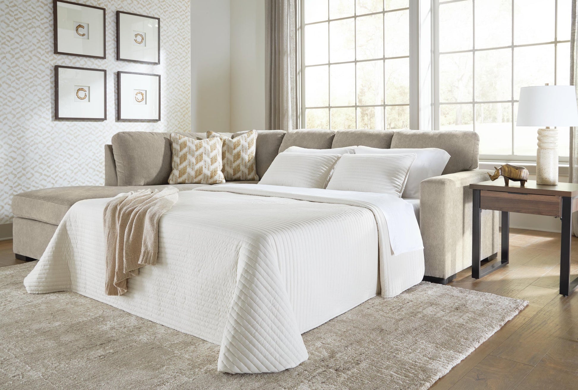 Bridgepoint 2-Piece Sleeper Sectional with Chaise Signature Design by Ashley®