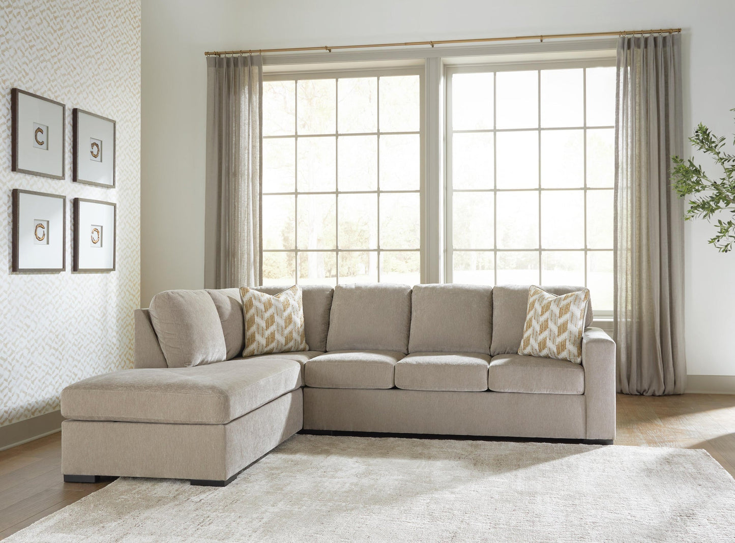 Bridgepoint 2-Piece Sleeper Sectional with Chaise Signature Design by Ashley®