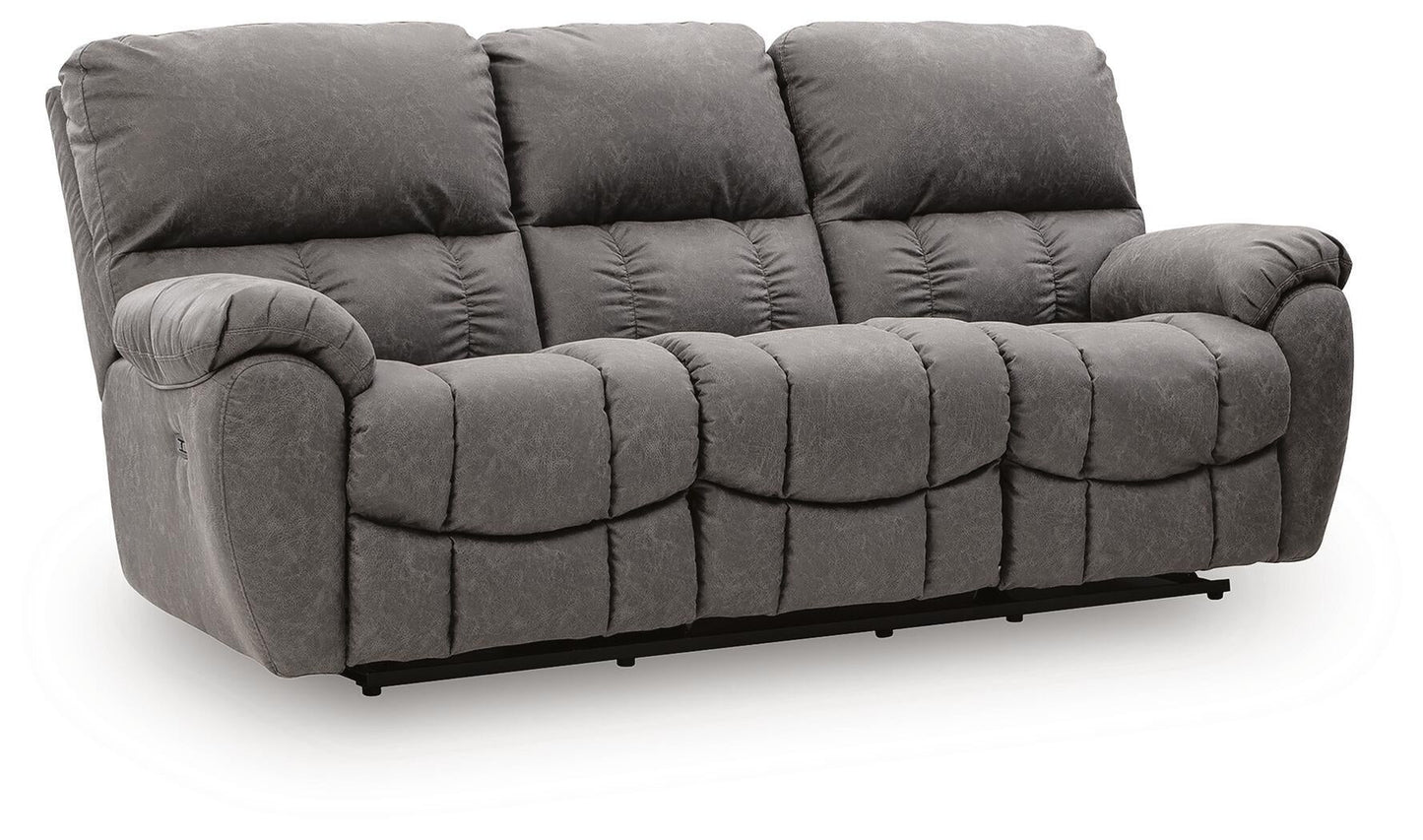 Bakerstein PWR REC Sofa with ADJ Headrest Signature Design by Ashley®