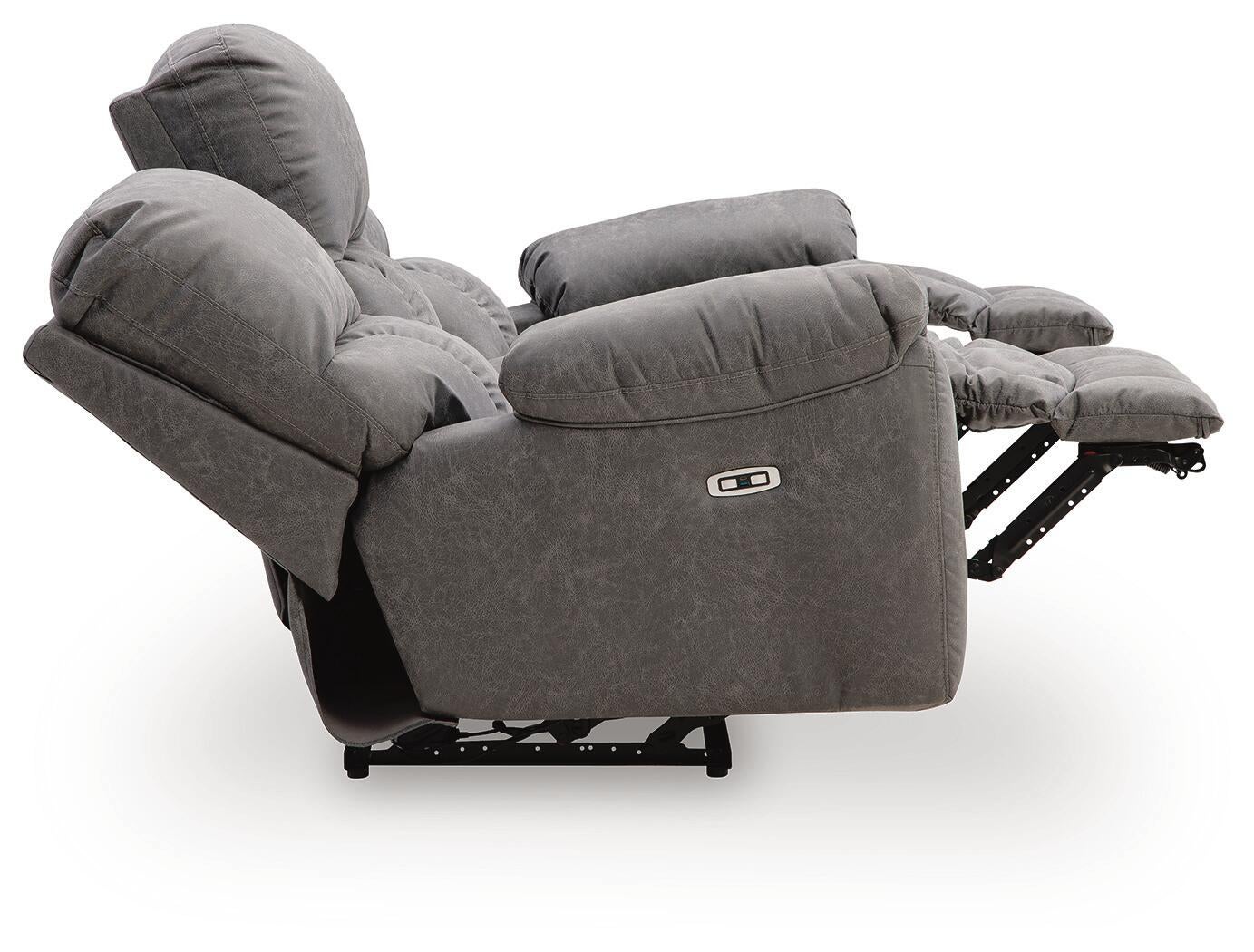 Bakerstein PWR REC Sofa with ADJ Headrest Signature Design by Ashley®