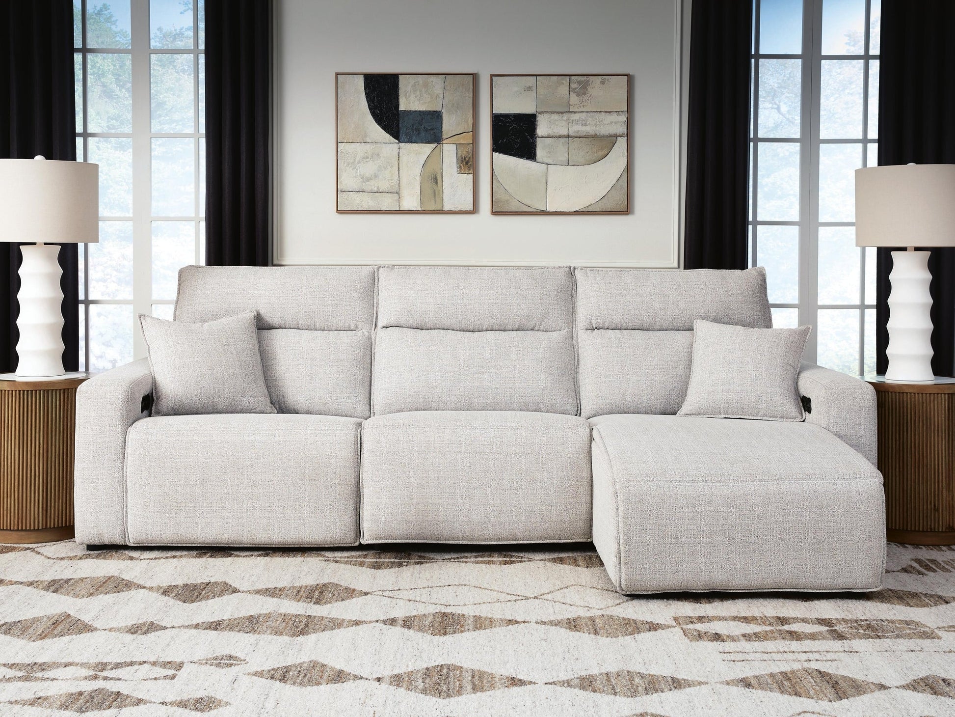 Modmax II 3-Piece Reclining Sofa Chaise Signature Design by Ashley®