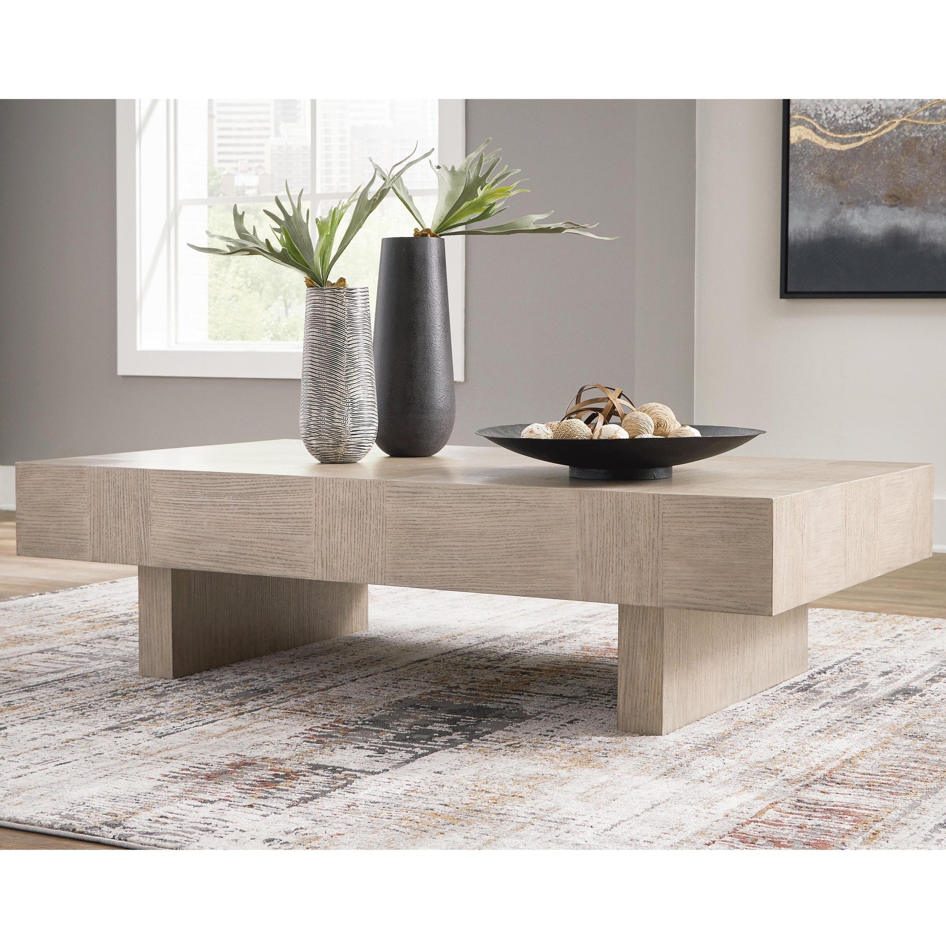Jorlaina Rectangular Cocktail Table Signature Design by Ashley®