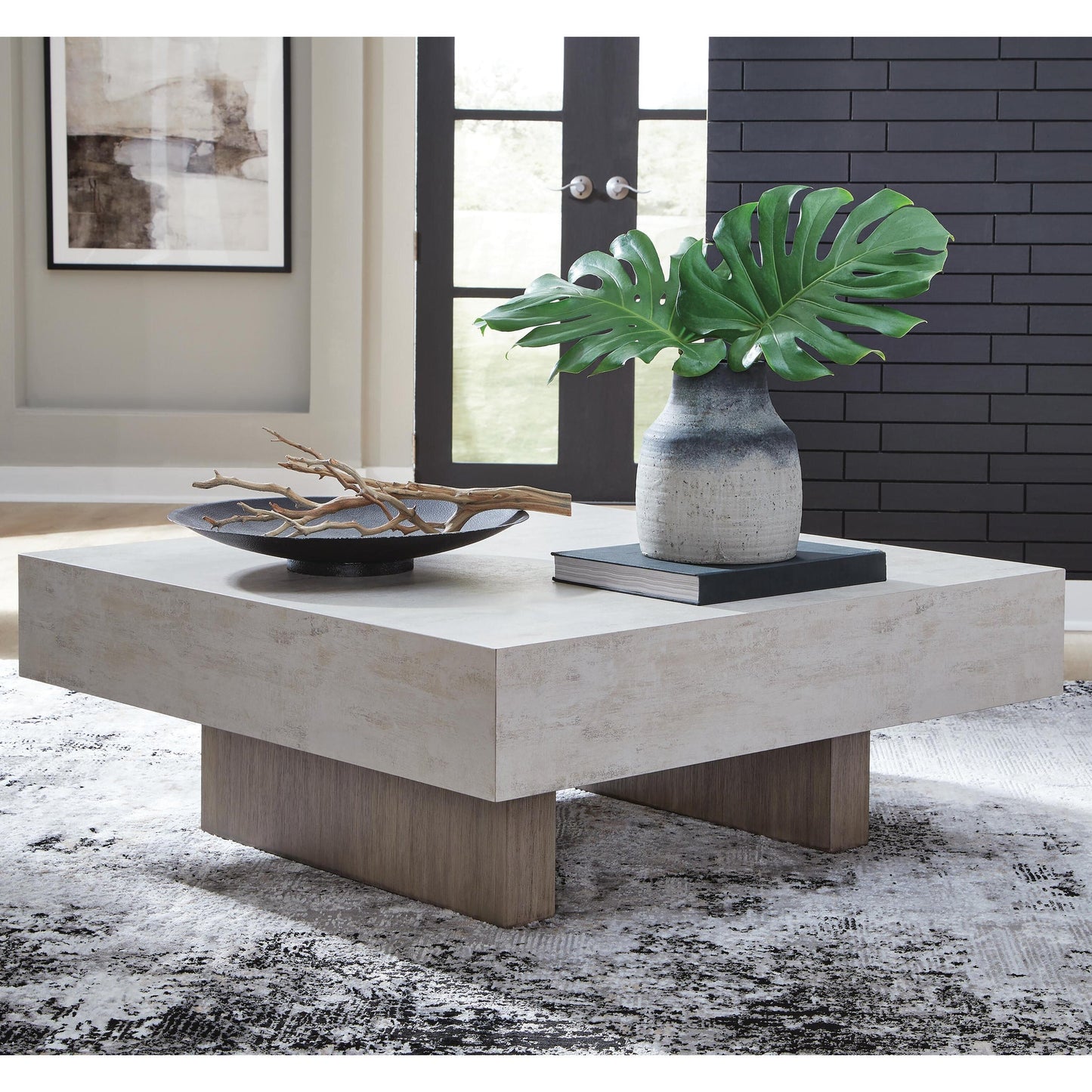 Jorlaina Square Cocktail Table Signature Design by Ashley®