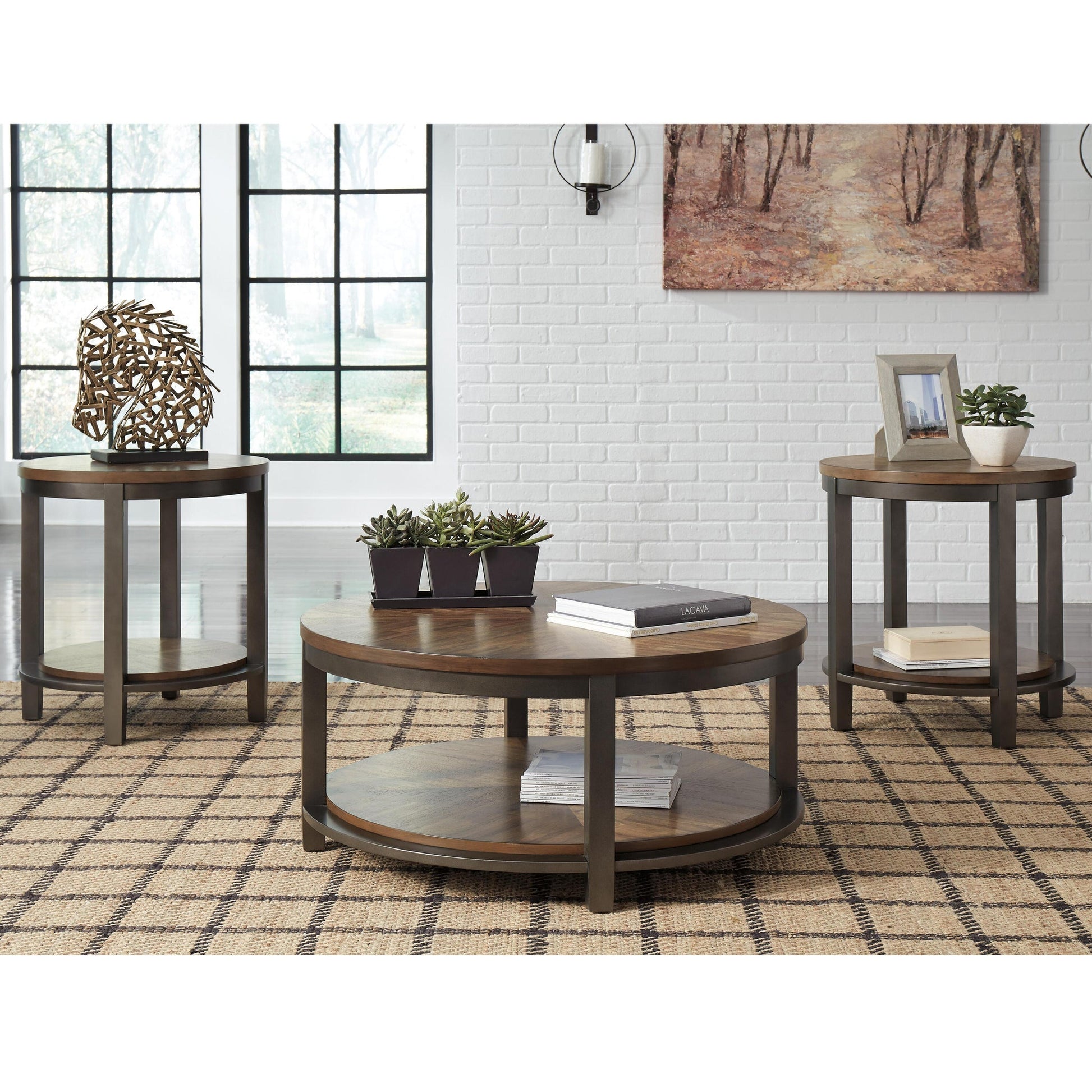 Roybeck Occasional Table Set (3/CN) Signature Design by Ashley®