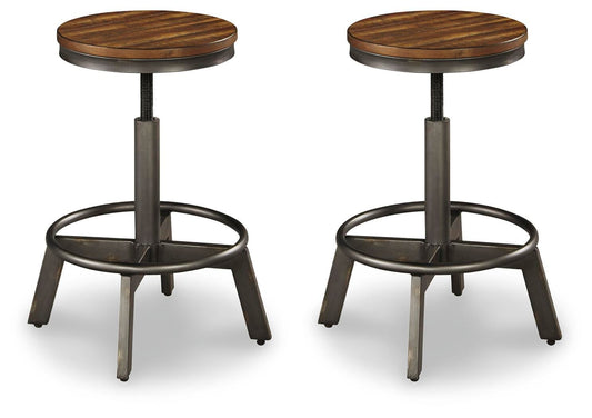Torjin Swivel Stool (2/CN) Signature Design by Ashley®