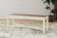 Bolanburg Large UPH Dining Room Bench Signature Design by Ashley®