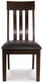 Haddigan Dining UPH Side Chair (2/CN) Signature Design by Ashley®