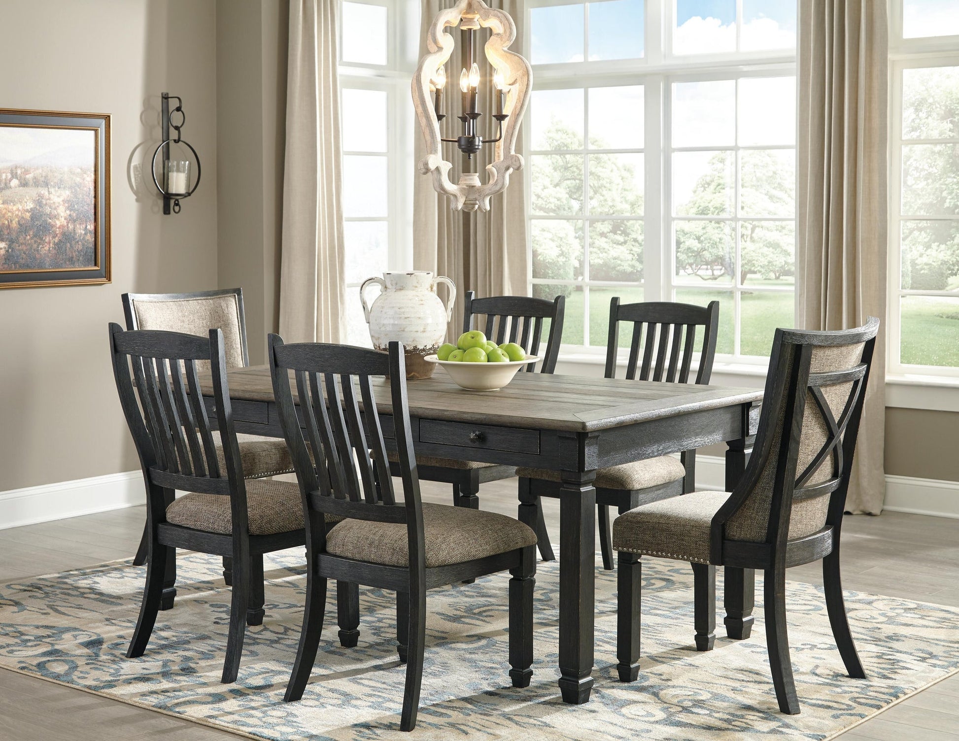 Tyler Creek Dining UPH Side Chair (2/CN) Signature Design by Ashley®