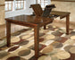 Ralene RECT DRM Butterfly EXT Table Signature Design by Ashley®
