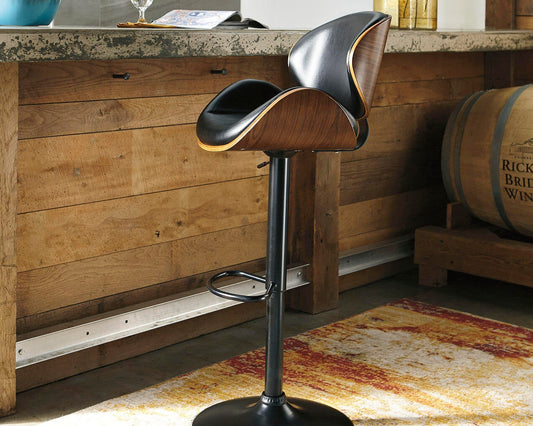 Bellatier Tall UPH Swivel Barstool(1/CN) Signature Design by Ashley®