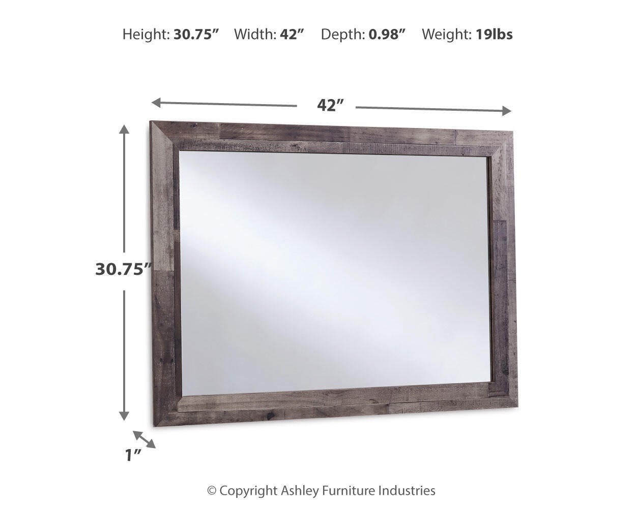 Derekson Bedroom Mirror Signature Design by Ashley®