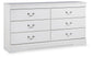 Anarasia Six Drawer Dresser Signature Design by Ashley®