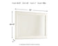 Willowton Bedroom Mirror Signature Design by Ashley®