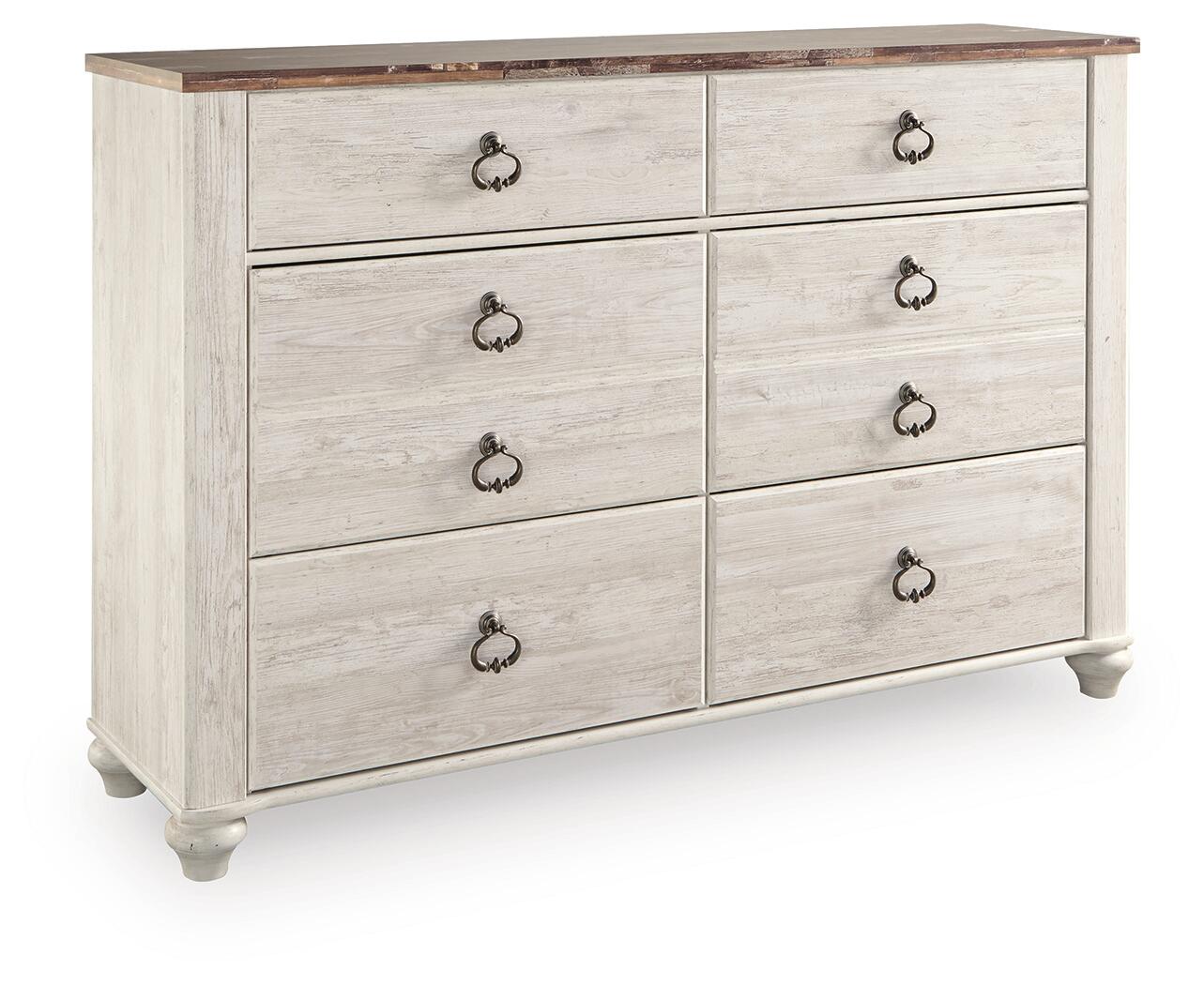 Willowton Six Drawer Dresser Signature Design by Ashley®