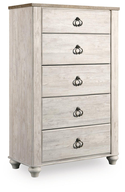 Willowton Five Drawer Chest Signature Design by Ashley®