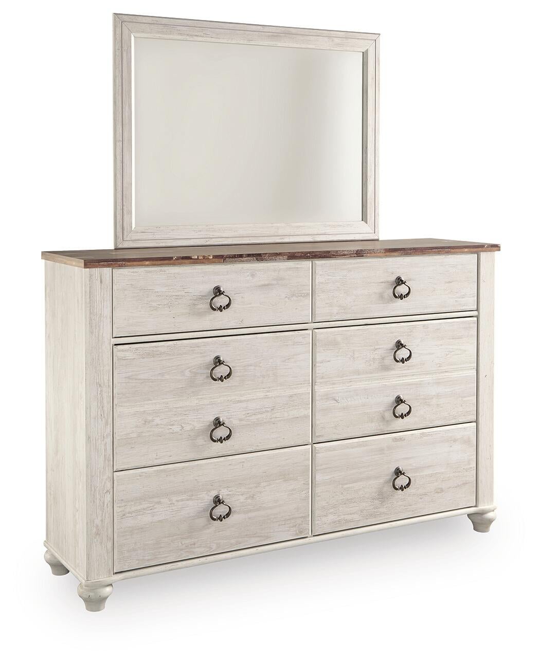 Willowton Dresser and Mirror Signature Design by Ashley®