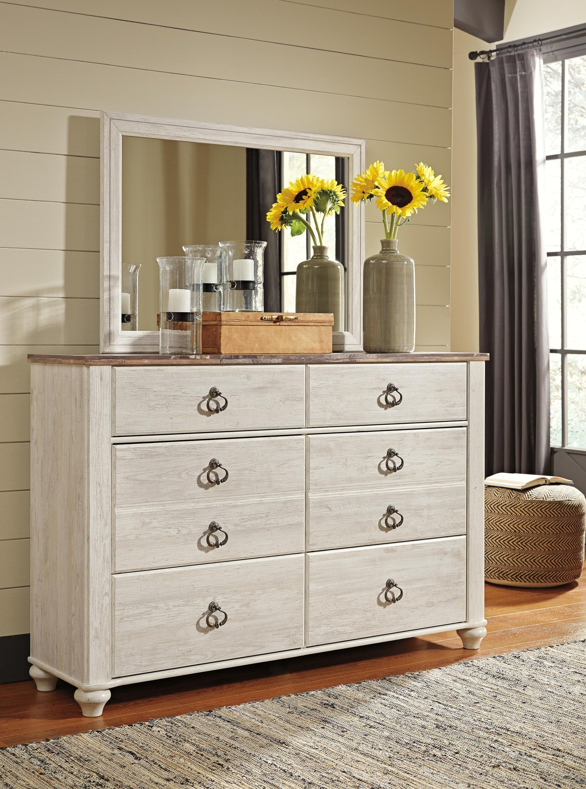 Willowton Dresser and Mirror Signature Design by Ashley®
