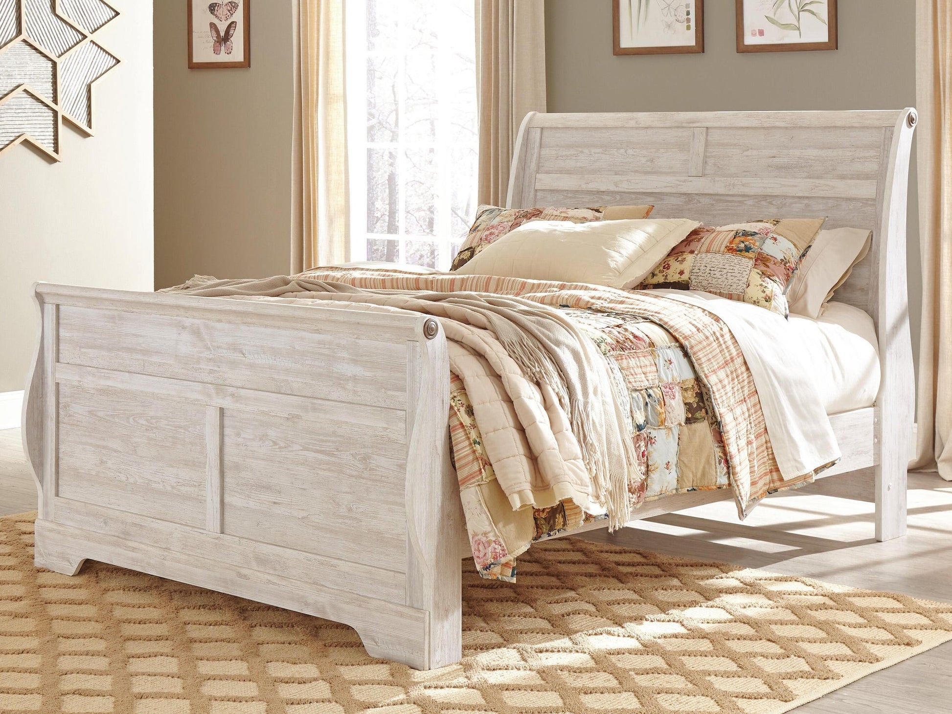 Willowton  Sleigh Bed Signature Design by Ashley®