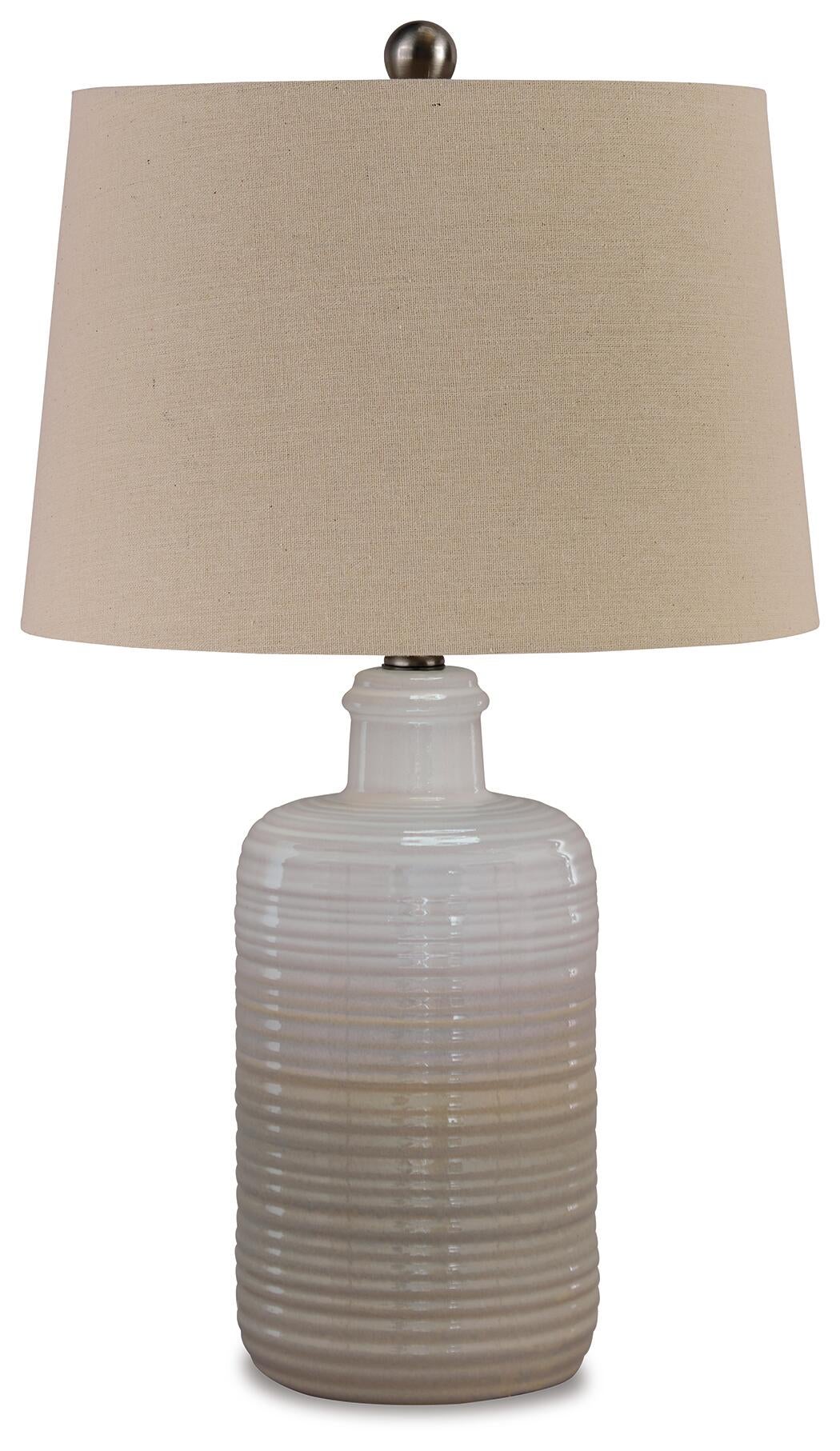 Marnina Ceramic Table Lamp (2/CN) Signature Design by Ashley®