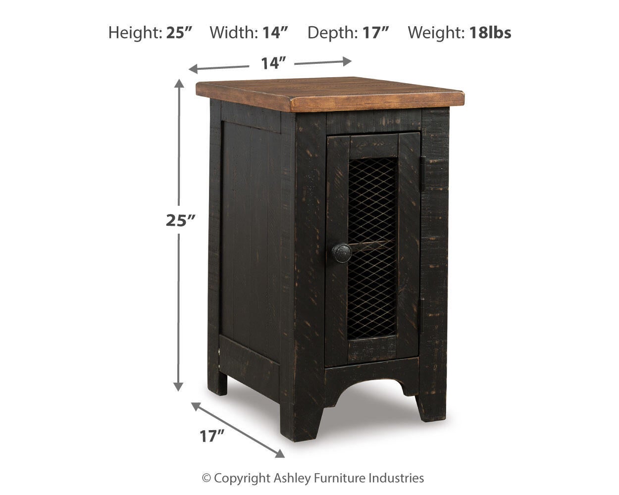 Valebeck Chair Side End Table Signature Design by Ashley®