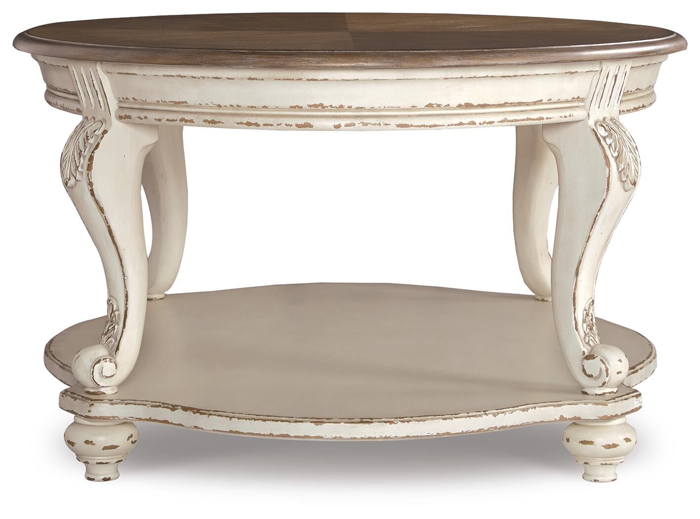 Realyn Oval Cocktail Table Signature Design by Ashley®